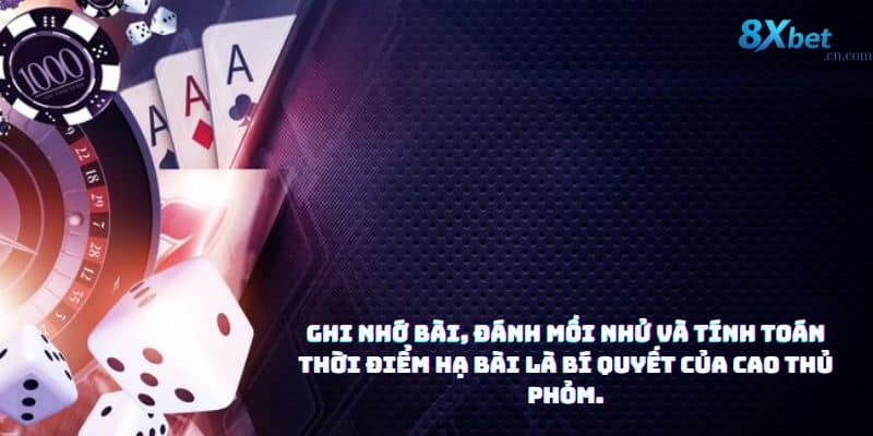 Mẹo chơi phỏm tại 8xbet