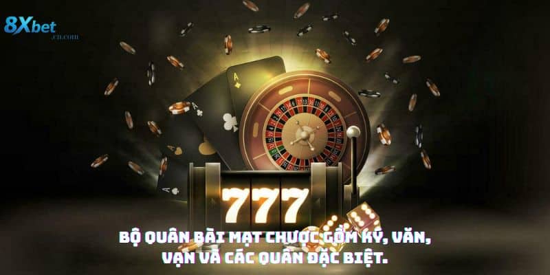 Bộ quân bài mạt chược tại 8xbet